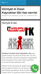 Mobile Screenshot of hurriyetinsankaynaklarieki.com